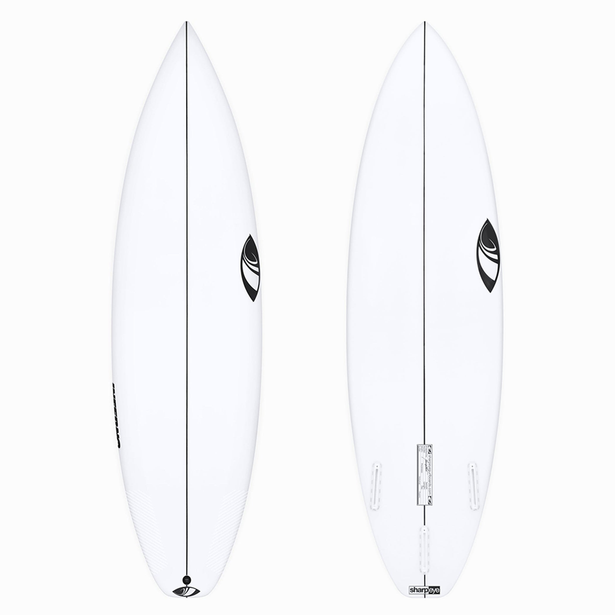 INFERNO 72 5'8" x 19" X 2 7/16" - 26.60L, Squash, 3x FCS 2 Fin Boxes, PU - ID:1152052