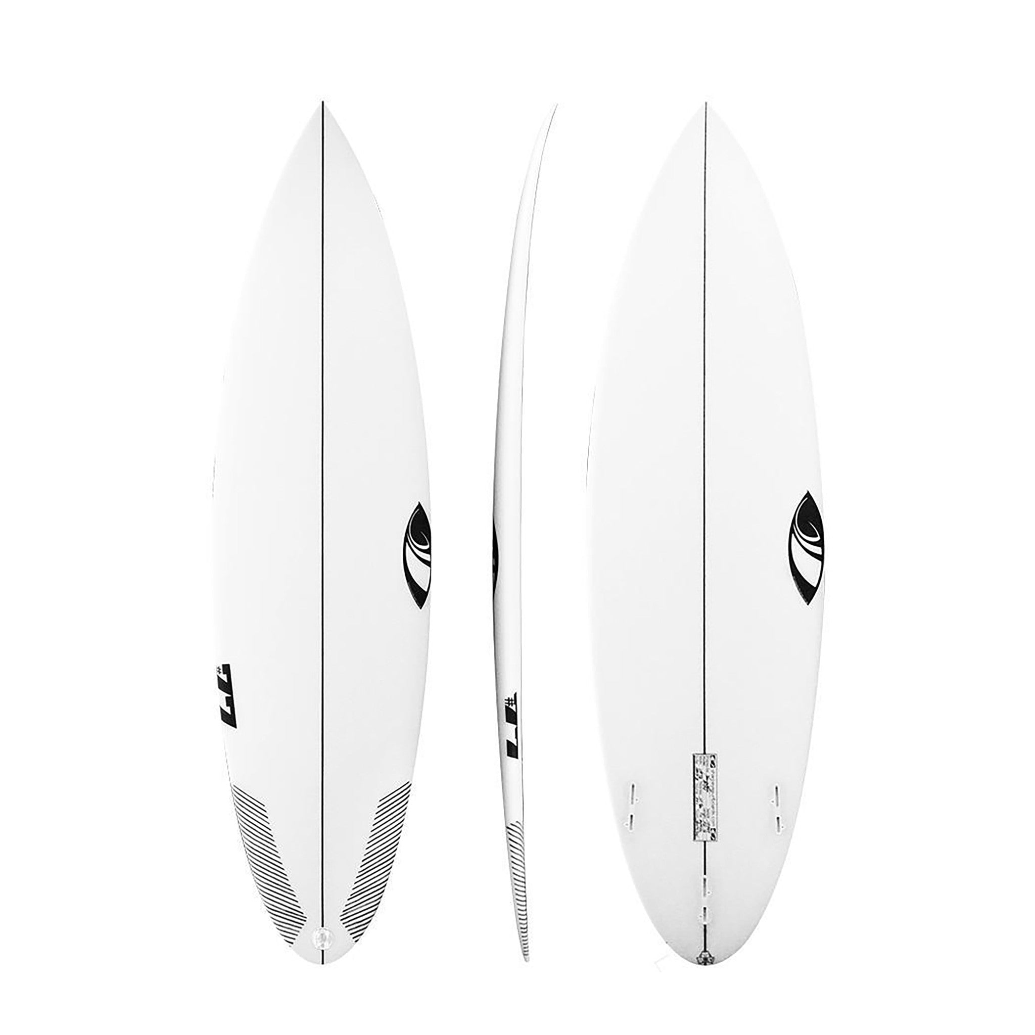 #77 6'2" x 19 1/2" X 2 5/8" - 32.00L, Round, 3x FCS 2 Fin Boxes, PU - ID:1152060