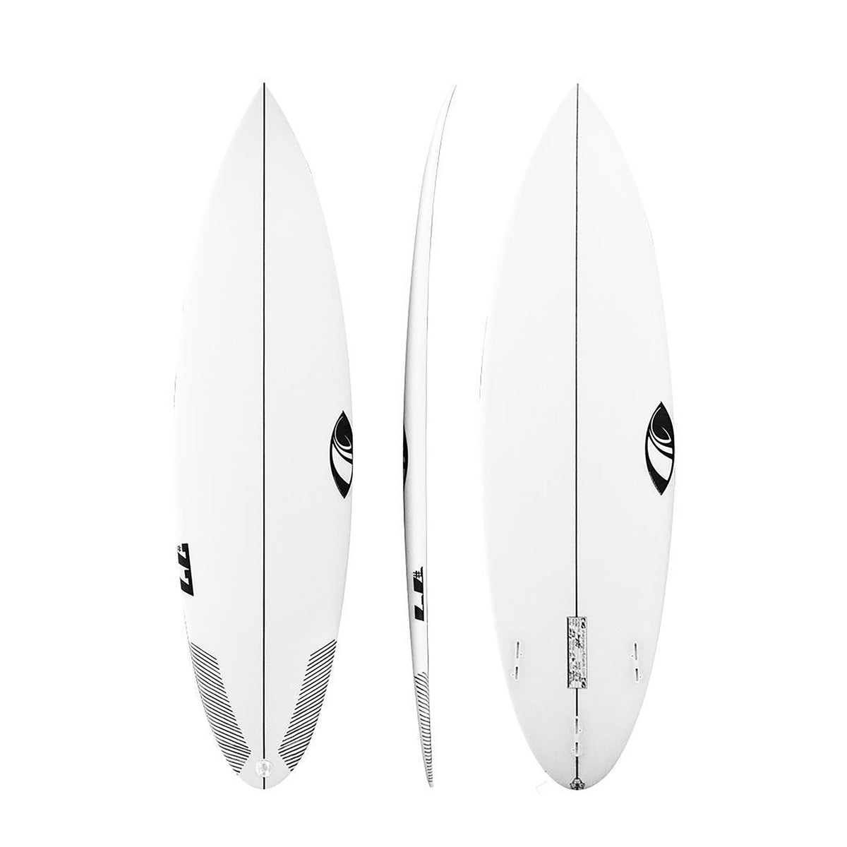 #77 5'10" x 18 3/4" X 2 7/16" - 26.80L, Round, 3x FCS 2 Fin Boxes, PU - ID:1149701