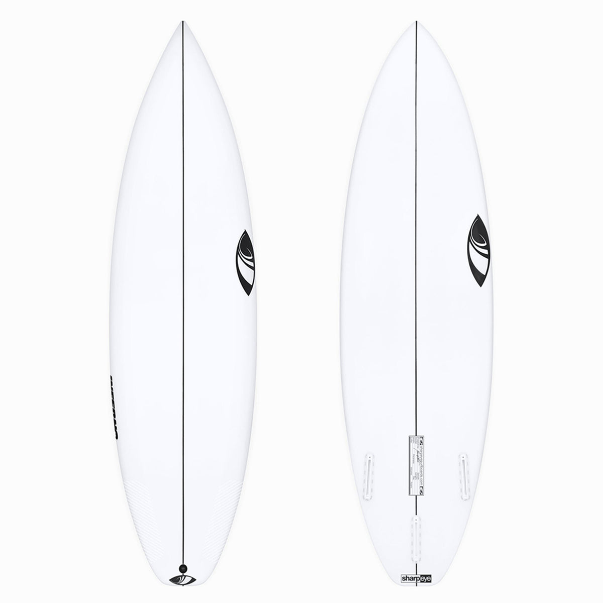 INFERNO 72 5'10" x 19 1/8" X  2 3/8" - 26.90L, Squash, 3x  FCS 2 Fin Boxes, EPS [New] - ID:1021809