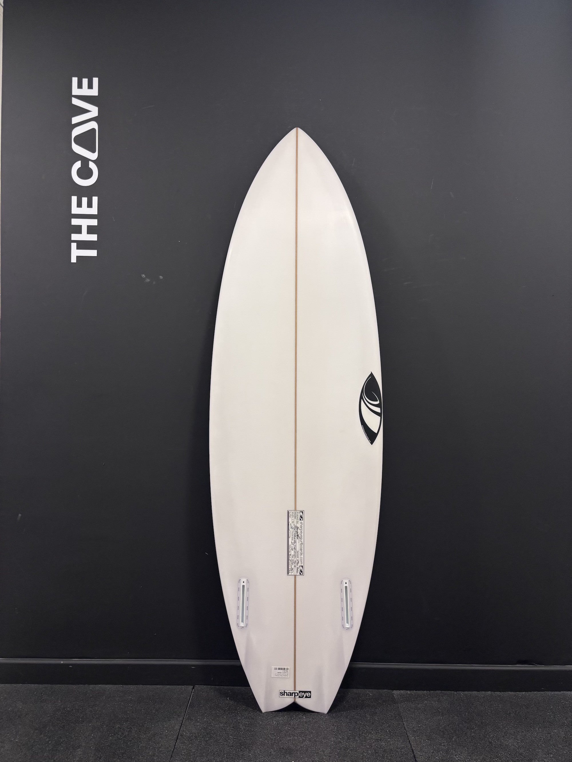 TWIN TURBO 5'9" x 19 1/2" X  2 1/2" - 30.20L, Swallow, 3x  Futures Fin Boxes, PU [Semi New] - ID:979315