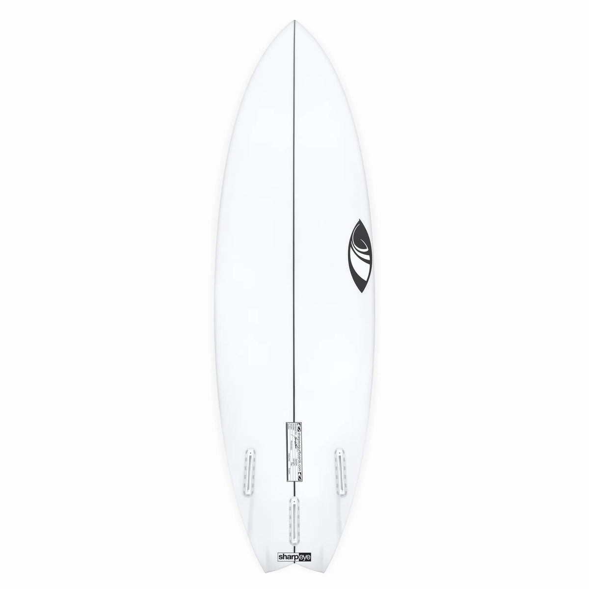 TWIN TURBO 5'6" x 19 1/4" X  2 7/16" - 27.80L, Swallow, 3x  Futures Fin Boxes, PU - ID:1142856